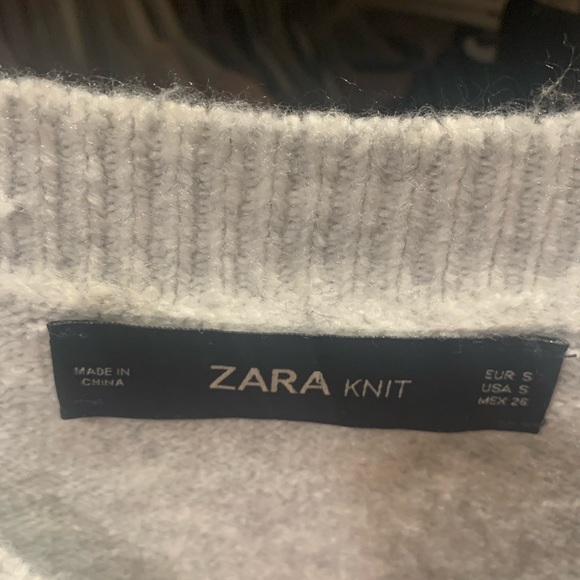 Oversized Zara Knit Sweater - Picture 2 of 2